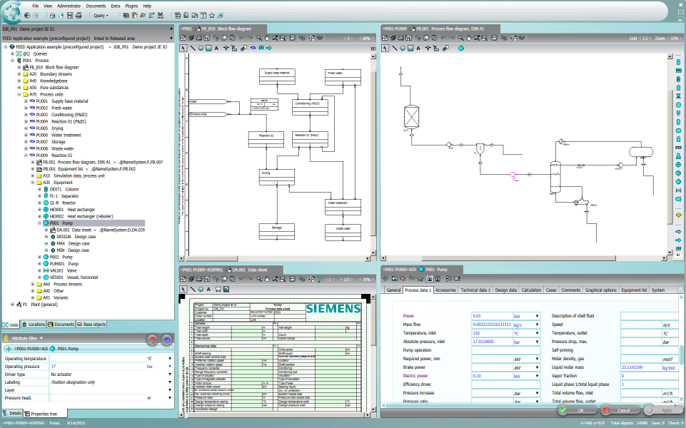 COMOS Design Platform Application Example