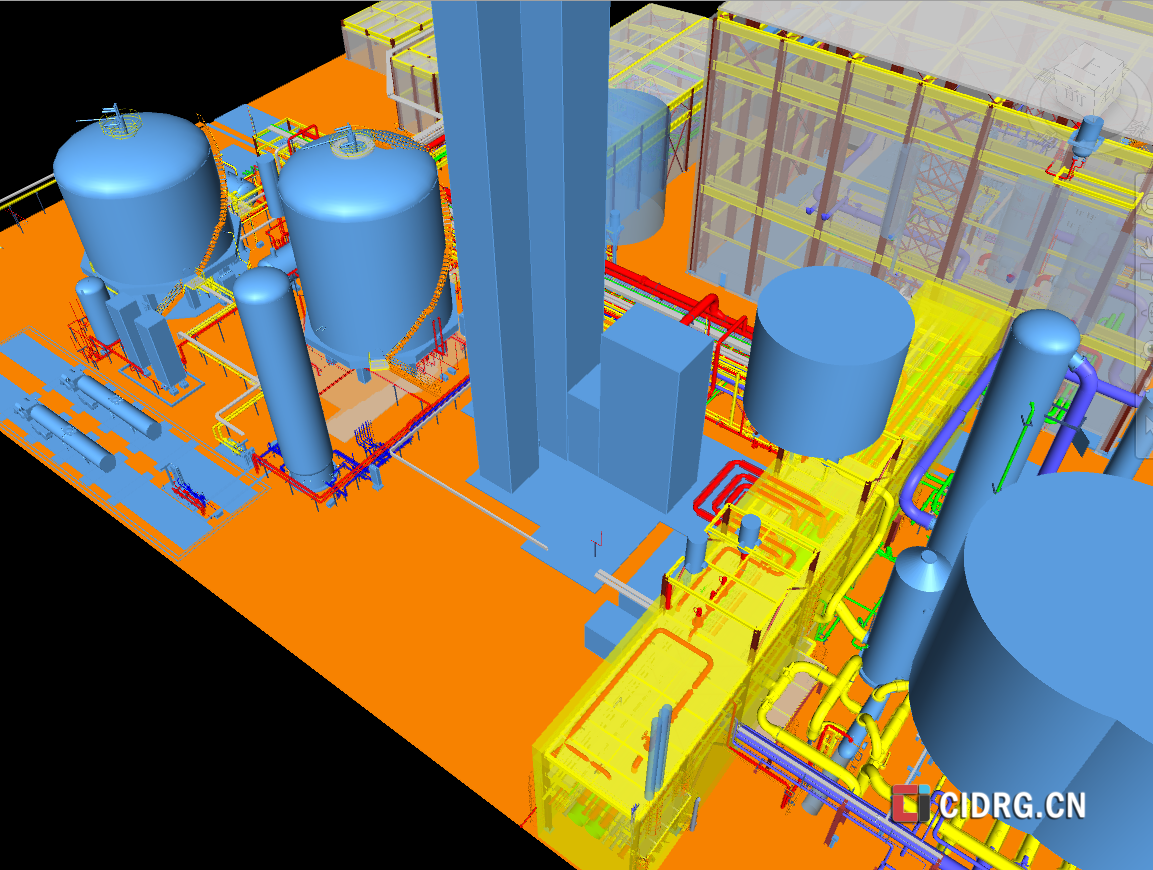 SP3D三维建模案例-空分装置