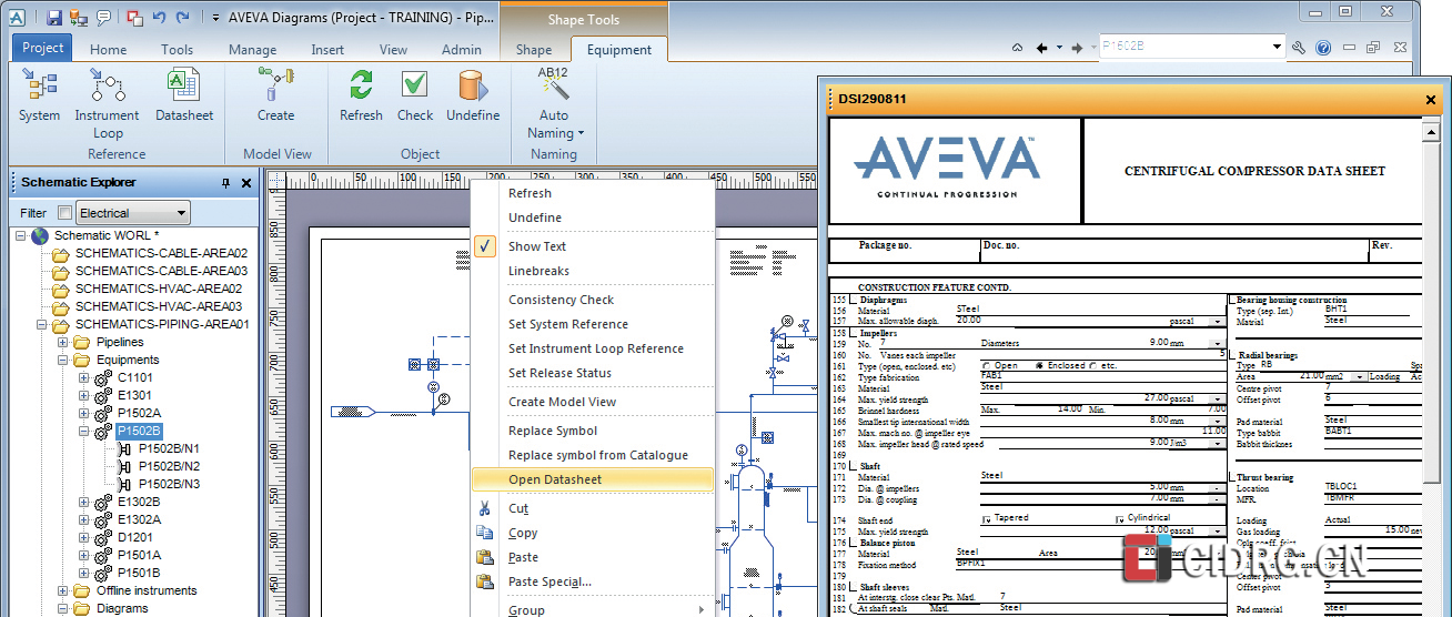 AVEVA Diagrams Multi-disciplinary Collaboration